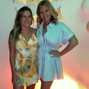 Zara babydoll shirt dress